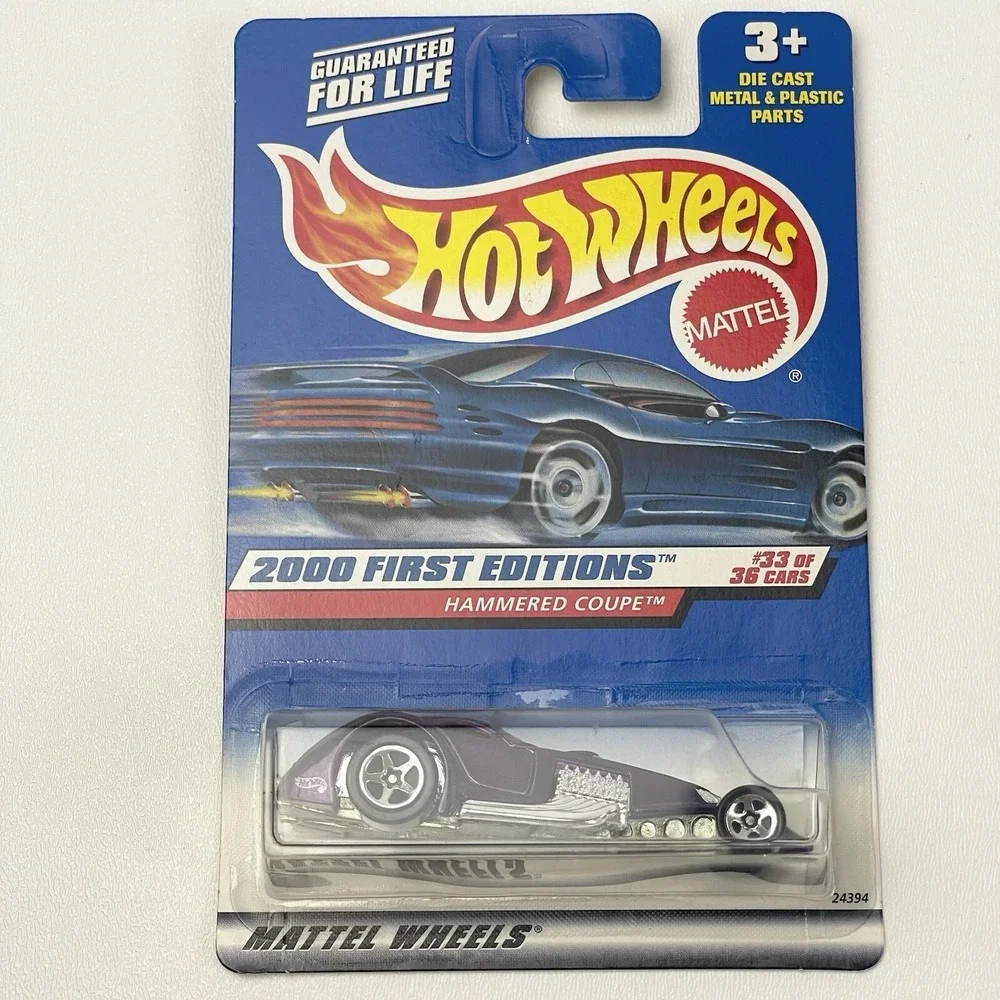 Hot Wheels 2000 First Editions Hammered Coupe 33 Of 36 Mattel Wheels